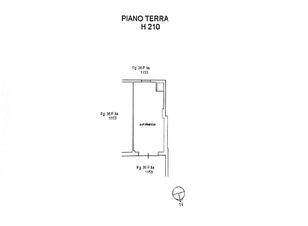 Pianta Garage
